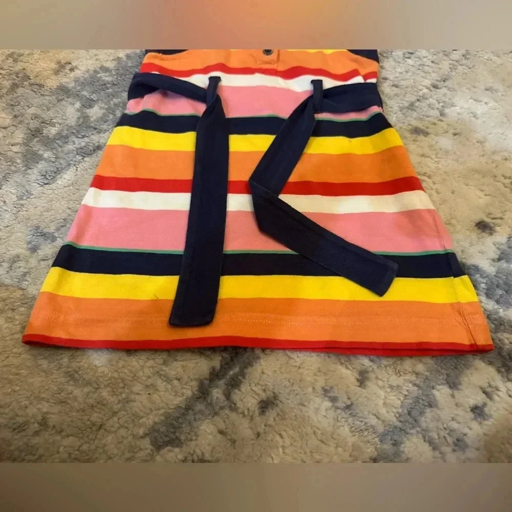 BabyGap Rainbow Stripe Belted Tank Dress Toddler Girls Size 2T